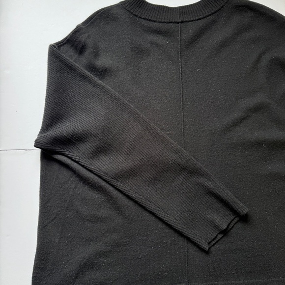 Talbots Sweater 100% Merino Wool Black Long Sleeve Shirt Top Soft Sz XL - Picture 13 of 15